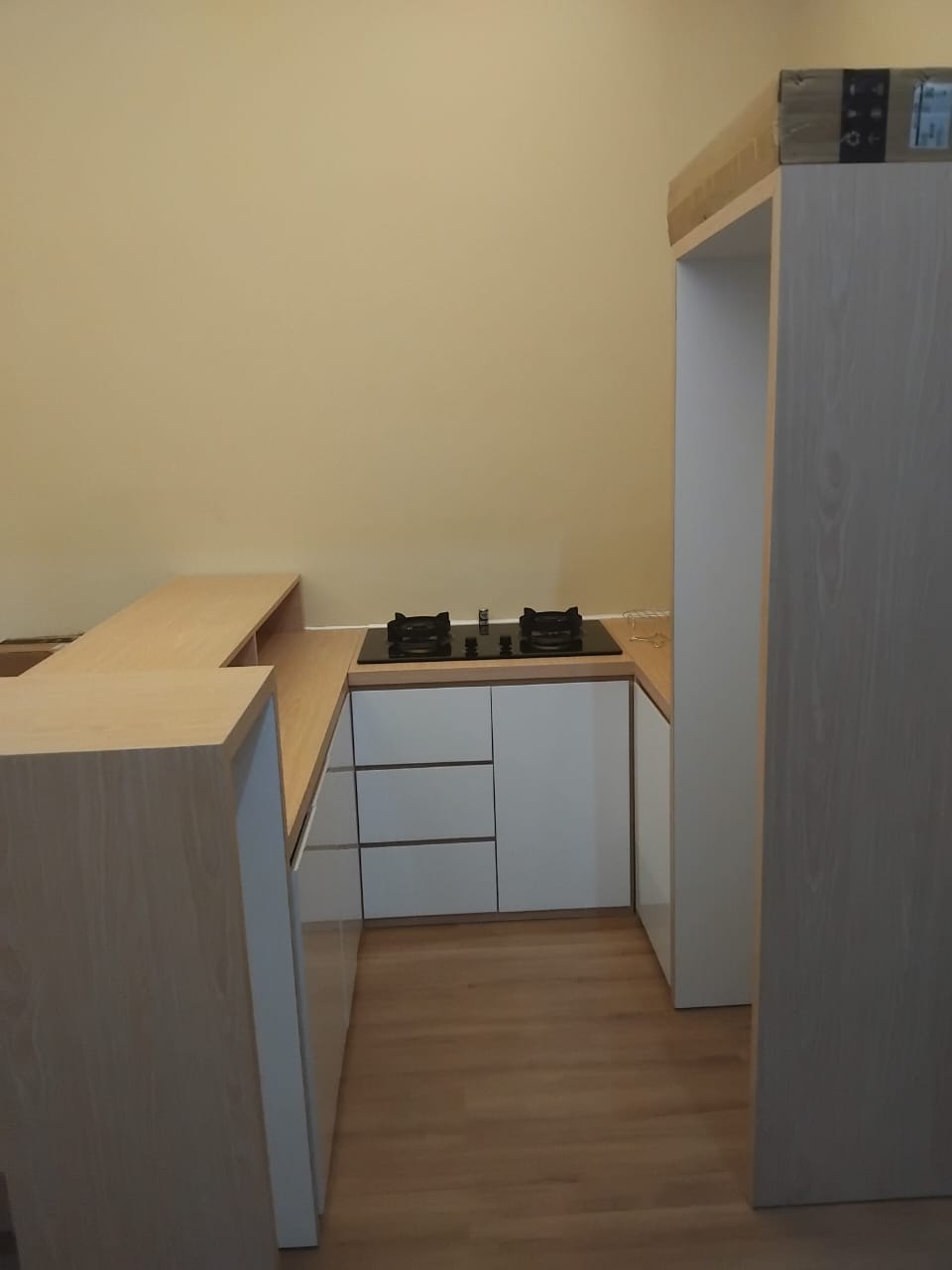 Kitchen set menggunakan Laminasi GW-HPL solid dari frantinco